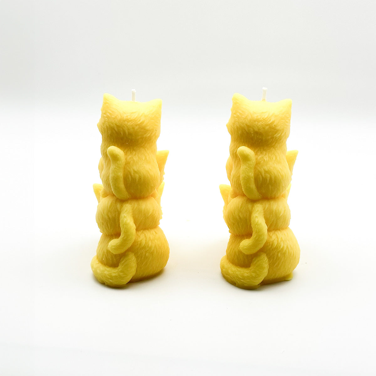 Honey Comb Cute Kittens Trio Candles