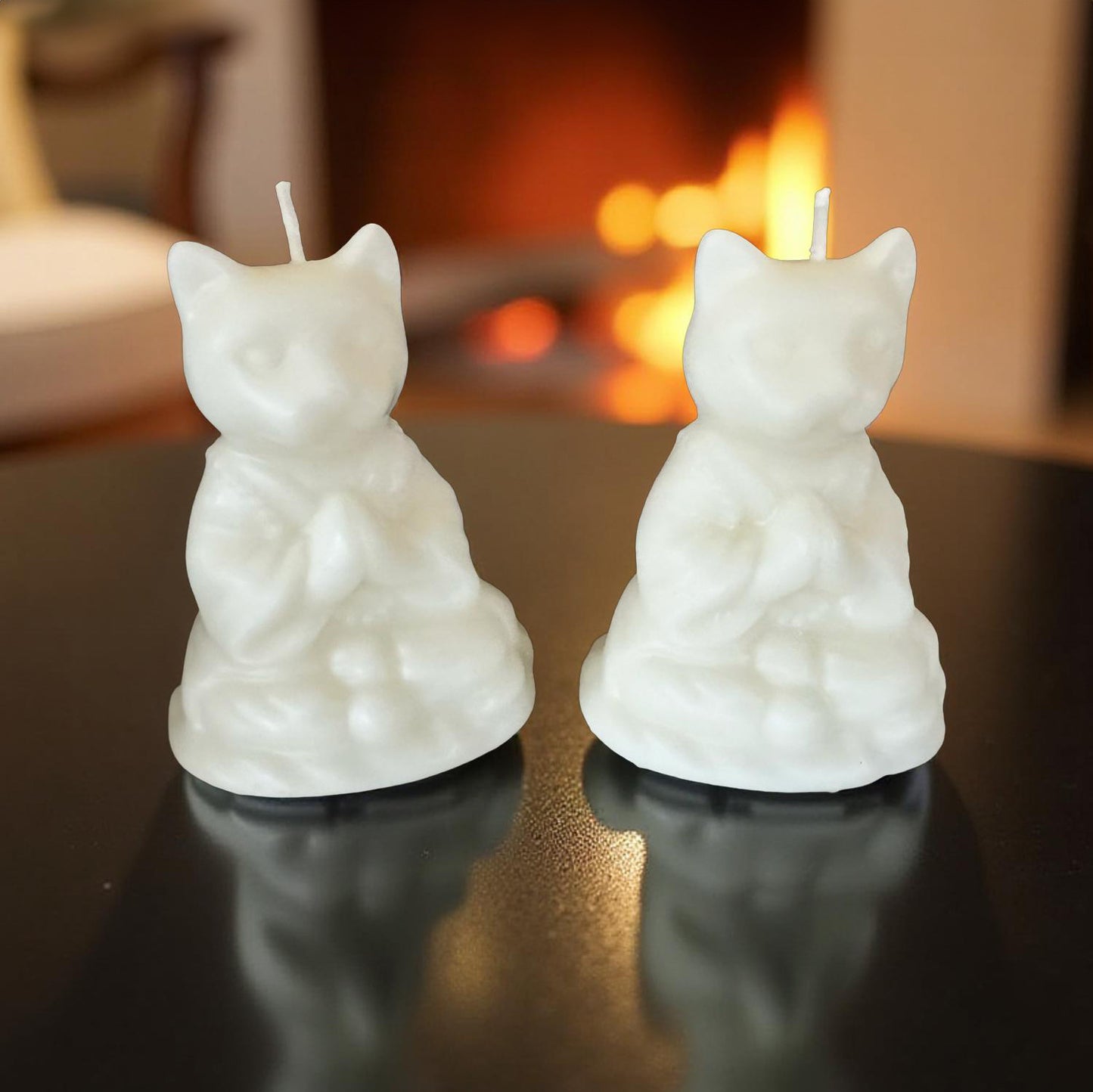 Meowditation Kitty Candles