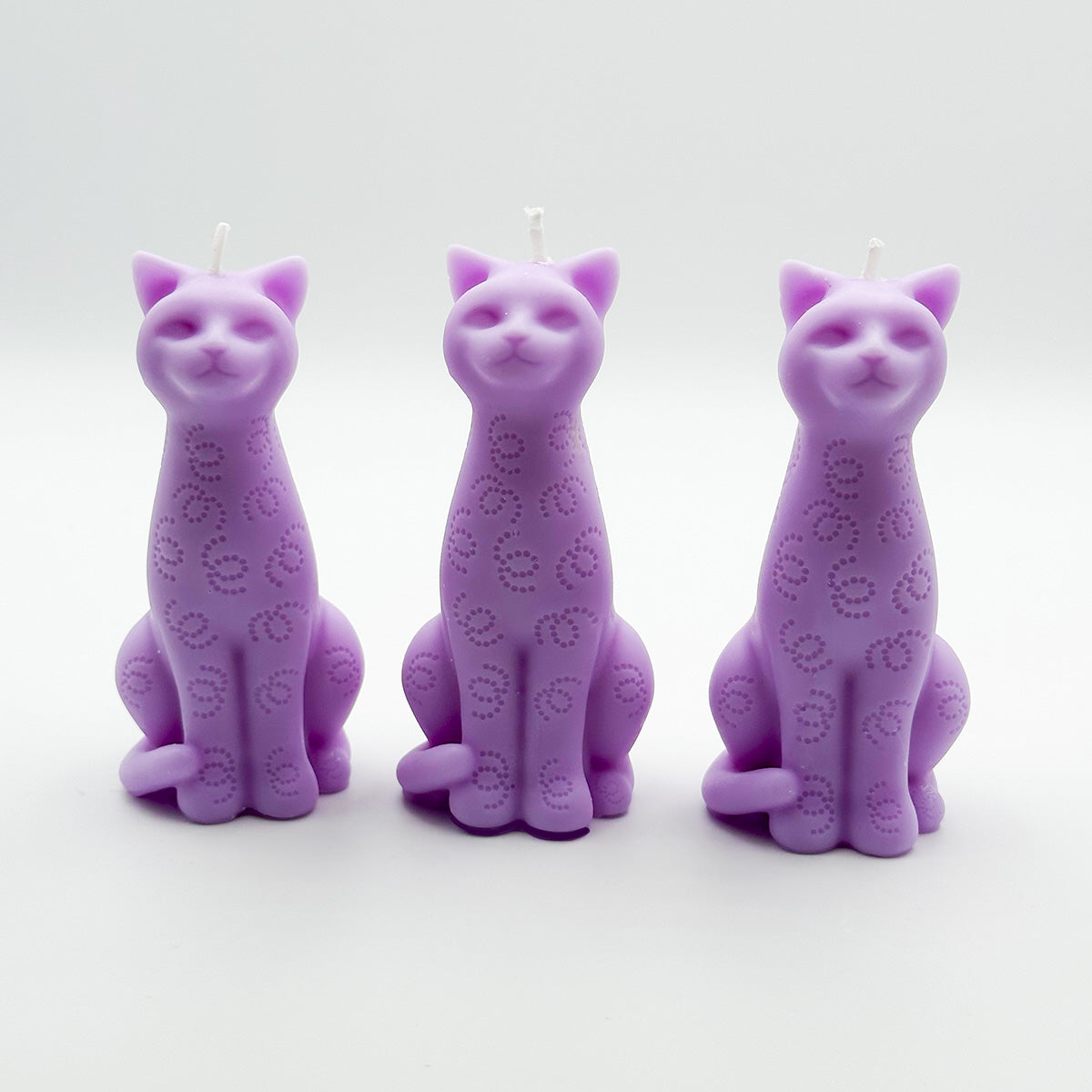 Three Distinguished Kittens Candles