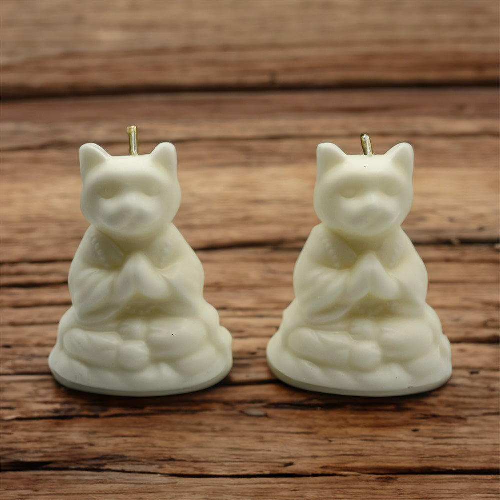 Mediation and cleaning space Kitty Candles - Sage and Chamomile