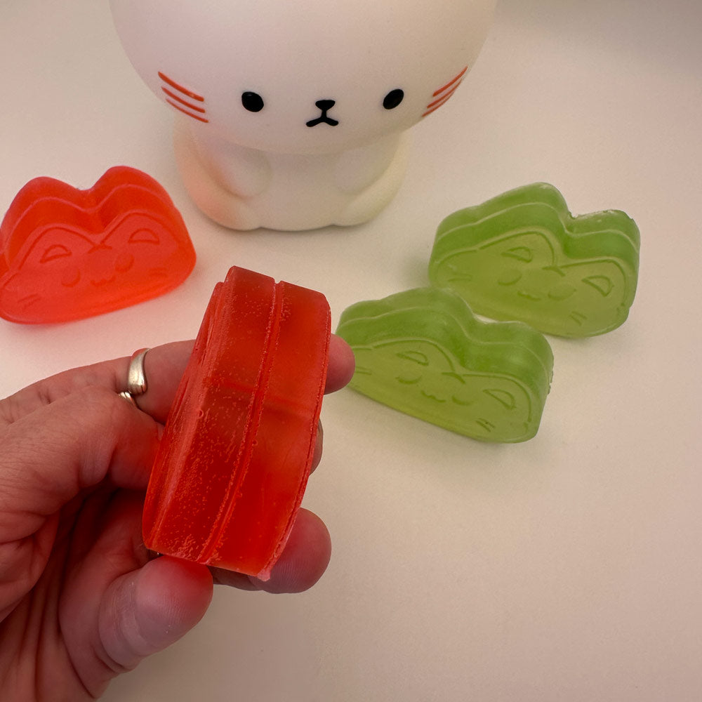 Kitty Glycerin Soap – Starfruit, Kiwi & Peach