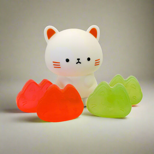 Kitty Glycerin Soap – Starfruit, Kiwi & Peach