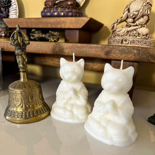 Meowditation Kitty Candles