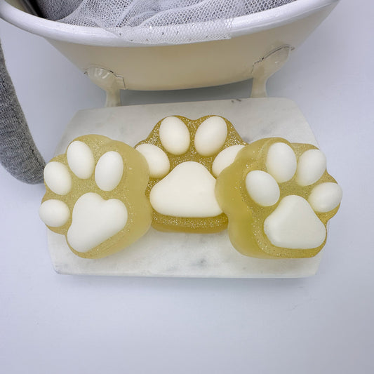 Cat Lovers Glitter Paws – Handmade & Purrfectly Scented Glycerin