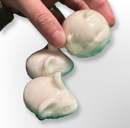 🐱🐭 Chonky Cat & Two Mice – Paw-Made Shea Butter Soaps