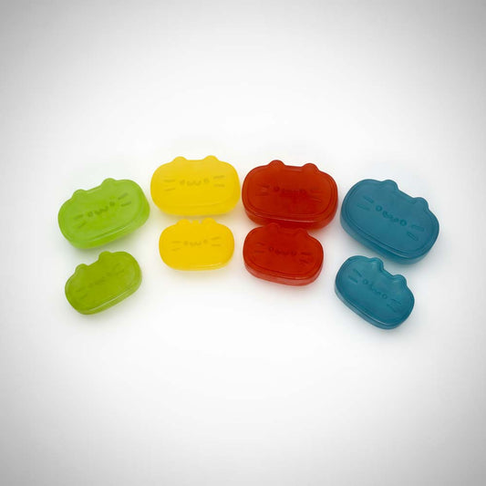 Mini Meow Faces Glycerin Kitty Soaps! Set of 8